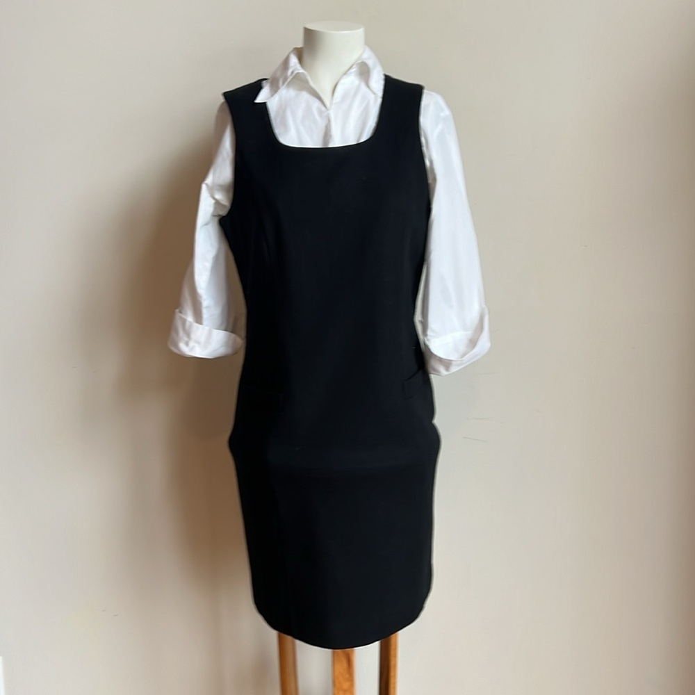 Wool Worthington dress with Harve Bernard dress shirt pairing